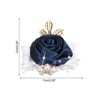 Unique Bargains Decorative Wedding Prom Party Artificial Rose Wrist Corsages 2.76" - 2 of 3