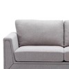 Acme Furniture 77" Valin Sofa Gray Linen - 3 of 4