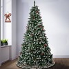 National Tree Company First Traditions Unlit Cullen Hinged Artificial Christmas Tree with Berries & Pinecones - 3 of 3