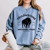 Simply Sage Market Women's Lightweight Garment Dyed Graphic Sweatshirt Yellowstone National Park - 2 of 4