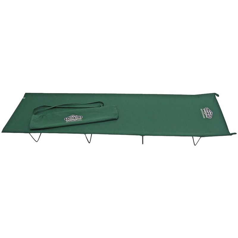 Kamp-Rite Compact Lightweight Economy Cot Indoor/Outdoor 1-Person Camping Sleeping Cot, Ideal for Hotels, Sporting Events & Emergencies, 1 of 7