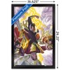 Trends International DC Comics Justice League - Black Adam and Shazam Framed Wall Poster Prints - 3 of 4