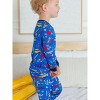 RuffleButts Gender Inclusive Viscose from Bamboo Toddler Long Sleeve Pajama Set - 4 of 4
