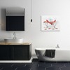 Stupell Industries Large Red Starfish Ocean Inspired Claw Bath Tub Canvas Wall Art - 2 of 4