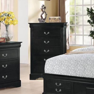 Acme Furniture 32" Louis Philippe III Dresser Black