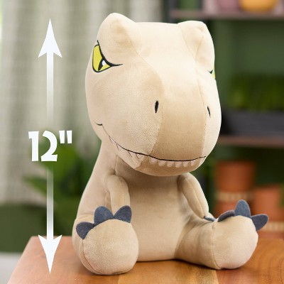 Детские мягкие игрушки Jurassic Park Jurassic World Comfeez Plush T-Rex – 12” Weighted Comfort Plush Dinosaur Stuffed Animal for Kids Ages 3+ — фото 4