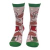 Crazy Dog T-Shirts Women's Merry Christmas Yall Socks Funny Xmas Cowboy Boots Footwear - 3 of 4