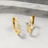 Pure Collection by Ross-Simons 0.15 ct. t.w. Diamond Bezel Huggie Hoop Earrings in 14kt Yellow Gold - 2 of 4
