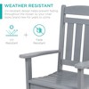 Best Choice Products All-Weather Rocking Chair, Indoor Outdoor HDPE Porch Rocker w/ 300lb Weight Capacity - image 4 of 4