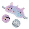 Unique Bargains Soft Cartoon Style Eyes Sleep Mask 1 Pc - image 3 of 4