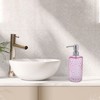 Unique Bargains Elegant Polka Dot Pattern Soap Pump Dispenser for Bathroom 16.9oz 1 Pc - 2 of 4
