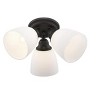 Livex Lighting Somerville 3 - Light Flush Mount in  Bronze - 3 of 4