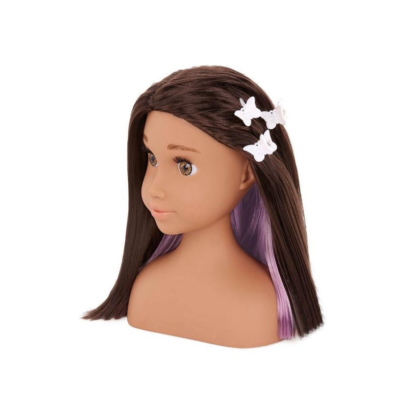 Our Generation Domenique Sparkles of Fun Styling Head Doll, 4 of 11