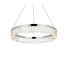 Elegant Lighting Linden 1 - Light Chandelier in  Chrome - 3 of 4