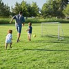 NAYSAYE 6'X4' Soccer Goal for Backyard Kids Portable Soccer Net Weather Resistance Soccer Field Equipment for Training, White, 71.65"*47.24"*31.5" - 2 of 4