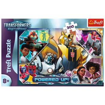 Trefl In the world of Transformers Jigsaw Puzzle - 300pc: Creative Thinking, Gender Neutral, Cardboard Material