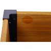 Mlmh & Kngwa 37"W Garden Wood Rectangular Garden Planter Box - 4 of 4