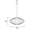 Maxim Lighting Cocoon 1 - Light Chandelier in  Polished Chrome - 2 of 4