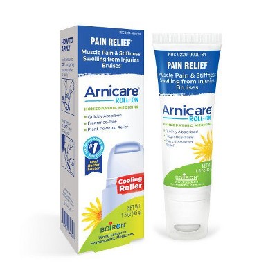Arnicare Pain Relief Roll-On Single Pack (Metal Ball) by Boiron  -  1.5 oz Roll-on