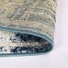 Vintage Area Rug Soft Plush Carpet Non-Shedding Traditional Floral Medallion Rug Low Pile Oriental Accent Floor Cover for Bedroom - 4 of 4