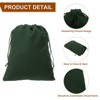 Unique Bargains Velvet Reusable Soft Jewelry Headphone Candy Drawstring Gift Bags 10 Pcs - 4 of 4