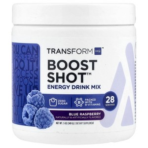 TransformHQ Boost Shot™, Energy Drink Mix, Blue Raspberry, 5 oz (140 g) - 1 of 3
