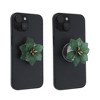 Unique Bargains Resin Lotus Phone Grip 1 Pc - 2 of 4