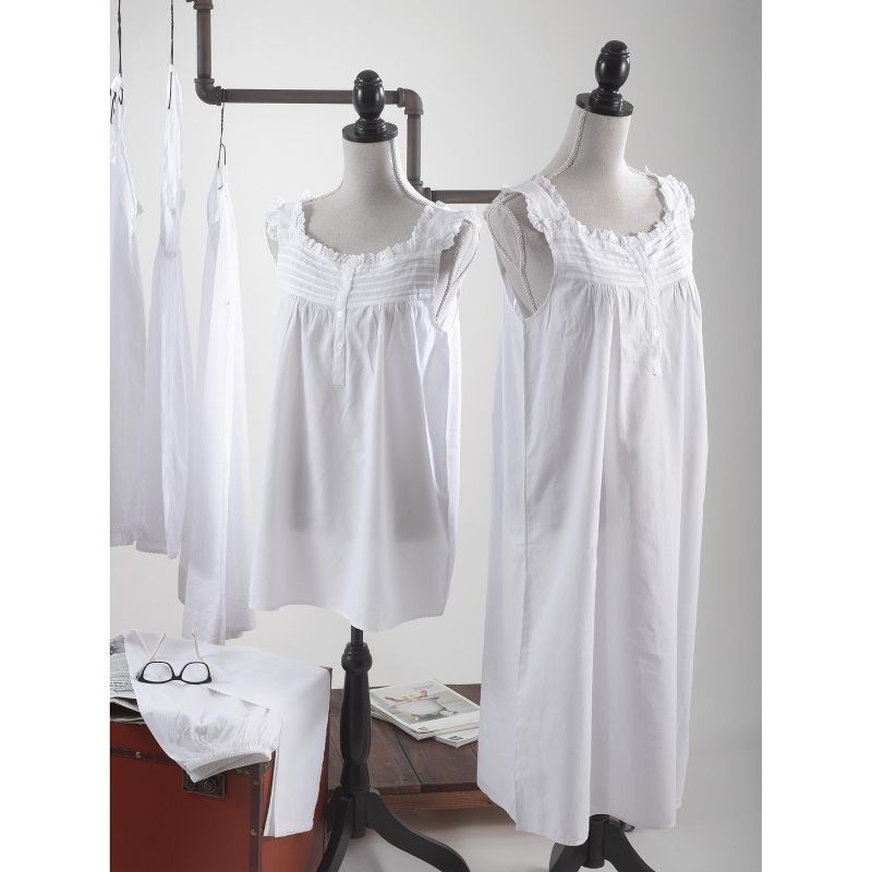 Saro Lifestyle Cotton Nightgown Dress, 3 of 6