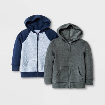 gray blue hoodie