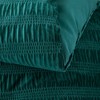 Lush Décor King/California King Azalea Ruched Velvet Stripe Comforter Blue - 3 of 4