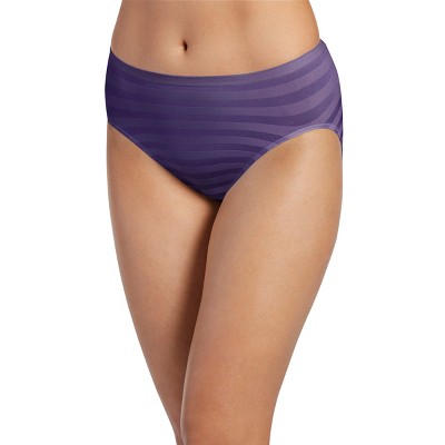 Jockey Women's Matte & Shine Seamfree Hi Cut
