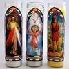 Jar Candle San Lazaro Yellow - Continental Candle: Sanctuary Series, Prayer & Saint Devotional, 8" Glass, 100hr Burn - 4 of 4