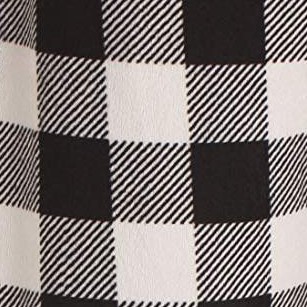 black & white buffalo plaid