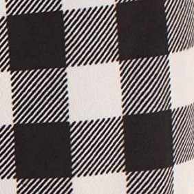 black & white buffalo plaid