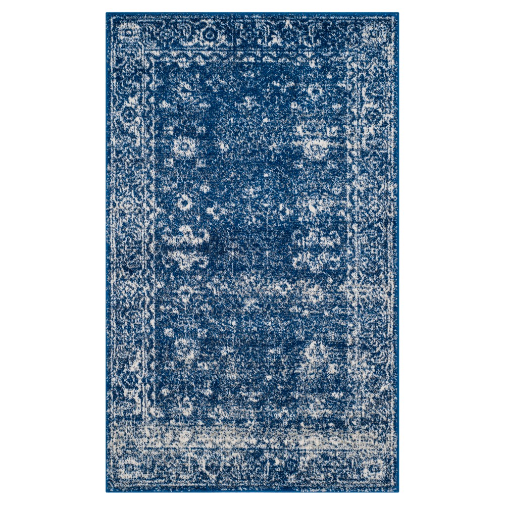 3'x5' Asteria Evoke Rug Navy/Ivory - Safavieh