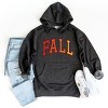 Simply Sage Market Varsity Fall Ombre Hoodie - 2 of 4