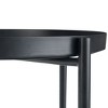 NicBex 2 Tier End Table 16.9" Waterproof Small Side Table with Removable Tray for Indoor Outdoor - 4 of 4