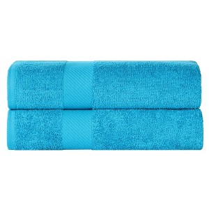 Modern Solid Classic Luxury Egyptian Cotton Towel Set by Blue Nile Mills - 1 of 4