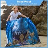 Tirrinia Large Hooded Beach Towel for Adults and Kids, Quick-Dry  Lightweight Microfiber Cape, 52 x 60 Inches - 3 of 4