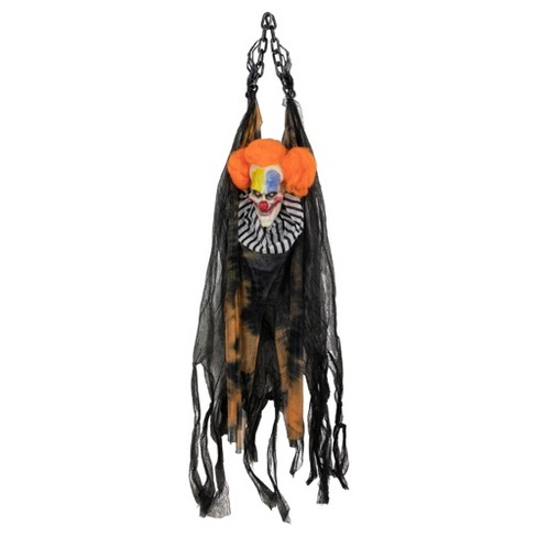 Northlight 46" Animated Clown with LED Eyes Hanging Halloween Decoration - image 1 of 4