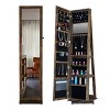 YOOCOZZ Full-Length LED Mirror with Lockable and Rotatable Jewelry Cabinet - Antique Gray - 2 of 4