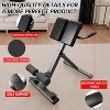 Hachikiko Roman Chair Hyperextension Bench，Adjustable Foldable Back Extension Machine,Equipment with 330lbs Weight Capacity - 4 of 4