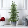 HomeStock  2.25 ft. Artificial Tree in Planter for Indoor/Outdoor - 3 of 4