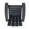 SKRAN 37" High Outdoor and Garden, Solid Back, High Density PE Adirondack Chair,Impact-Resistant and Water-Resistant for beach,backyard,patio - 4 of 4