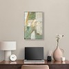 Art Remedy Sage Green Boho elegant abstract wall art Framed - 2 of 4