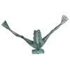 Design Toscano Crazy Legs, Leap Frog Bronze Garden Statue: Large - image 4 of 4