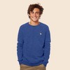 Dalix Astronaut Embroidered Crewneck Fleece Sweatshirt Pullover Mens - 2 of 4