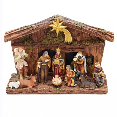 Kurt Adler 11-Piece, Nativity Set