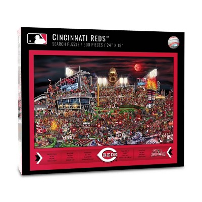 MLB Cincinnati Reds 500pc Find Joe Journeyman Puzzle