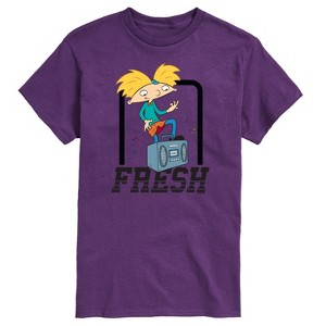 Men's - Hey Arnold! - Fresh Arnold Short Sleeve Graphic T-Shirt - 1 of 4